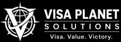 Logo of visaplanetsolutions for intelligent practice with AI